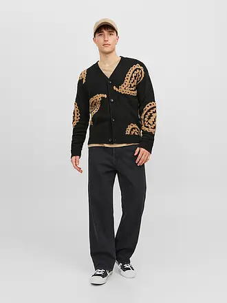 JACK & JONES | Vaqueros Loose Fit JJIALEX JJORIGINAL | schwarz